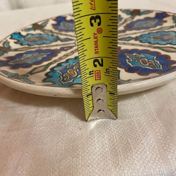 Vintage Moroccan Design Decorative Plate - Picture 9 of 10